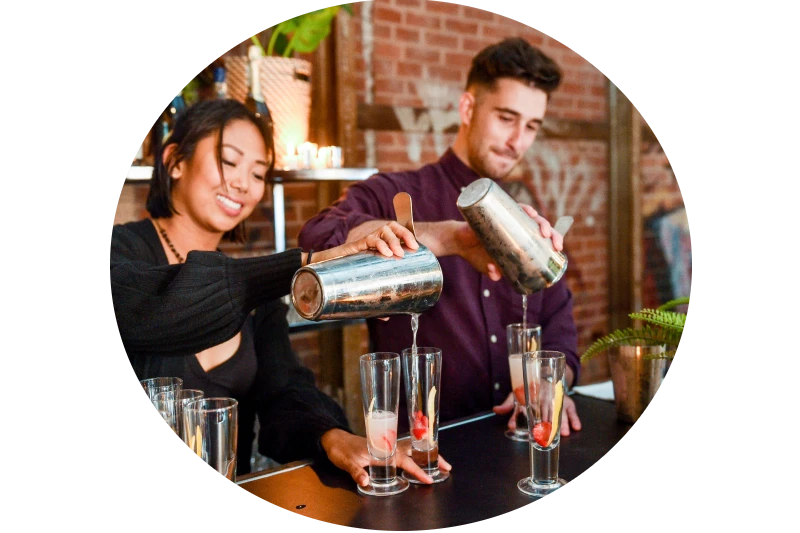 hen party bartenders